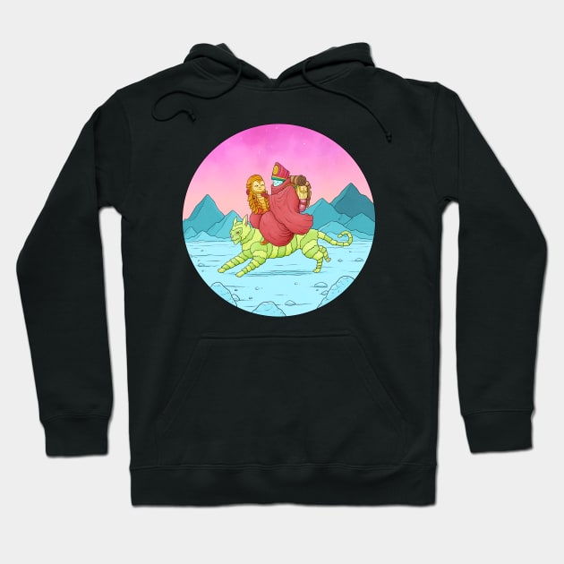 Desert Rider Hoodie by Tim Molloy Art